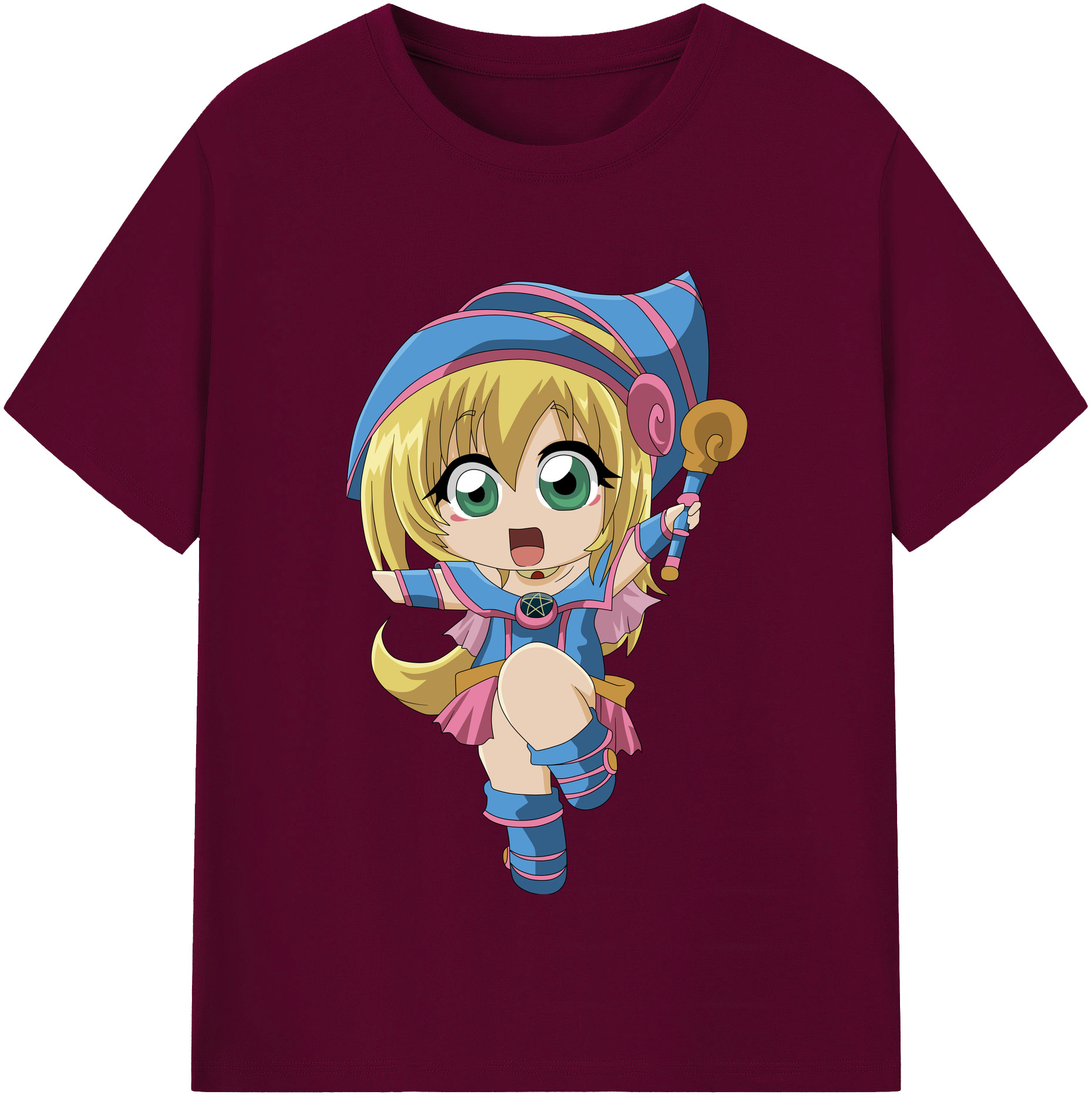 （画像用） 遊☆戯☆王 Yu-Gi-Oh! レディースカジュアルプリントTシャツ（綿100％）